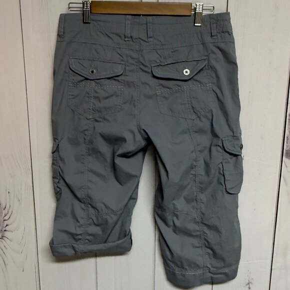KÜHL Women’s Kontra Capri Pants – Style 6120, Light Gray, Size 8, EUC - Picture 3 of 14